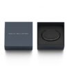 Bracciale Rigido Daniel Wellington Unisex In Acciaio Nero 2 Verre Gioielli - l'istituzione del gioiello
