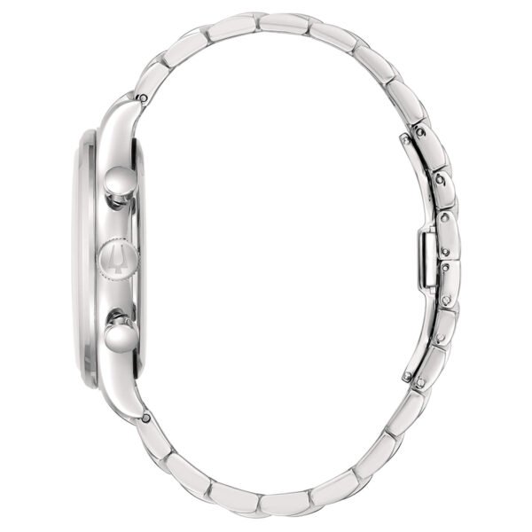 Orologio Uomo Bulova 96B358 – Al Quarzo, Cassa 43mm, Quadrante Blu, Cinturino In Acciaio, 3 Bar