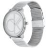 Orologio Donna Calvin Klein Iconic Mesh In Acciaio Silver Solo Tempo Al Quarzo 1 Verre Gioielli - l'istituzione del gioiello