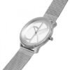 Orologio Donna Calvin Klein Iconic Mesh In Acciaio Silver Solo Tempo Al Quarzo 4 Verre Gioielli - l'istituzione del gioiello