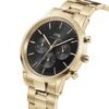 Orologio Uomo Daniel Wellington Cronografo In Acciaio Dorato Iconic Link 1 Verre Gioielli - l'istituzione del gioiello