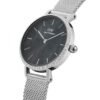Orologio Donna Daniel Wellington Petite Lumine Steling Black Mop In Acciaio Silver E Cristalli 1 Verre Gioielli - l'istituzione del gioiello