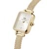 Orologio Donna Daniel Wellington Quadro Mini Evergold Champagne In Acciaio Dorato 5 - Verre Gioielli Orologio Donna Daniel Wellington Quadro Mini Evergold Champagne In Acciaio Dorato 2 Verre Gioielli - l'istituzione del gioiello
