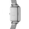 Orologio Donna Daniel Wellington Quadro Lumine Bezel Pop In Acciaio Silver E Cristalli 2 Verre Gioielli - l'istituzione del gioiello