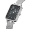 Orologio Donna Daniel Wellington Quadro Lumine Bezel Pop In Acciaio Silver E Cristalli 1 Verre Gioielli - l'istituzione del gioiello