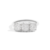 Anello Donna Recarlo Trilogy Nodo D'Amore In Oro Bianco 18 Kt Con Diamanti 0.32 Ct 1 - Verre Gioielli Anello Donna Recarlo Trilogy Nodo D'Amore In Oro Bianco 18 Kt Con Diamanti 0.32 Ct