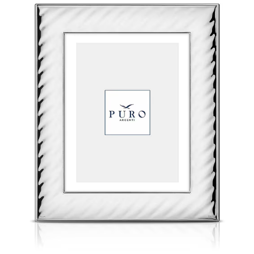 Cornice Portafoto Puro In Argento 999 3 - Verre Gioielli Cornice Portafoto Puro In Argento 999
