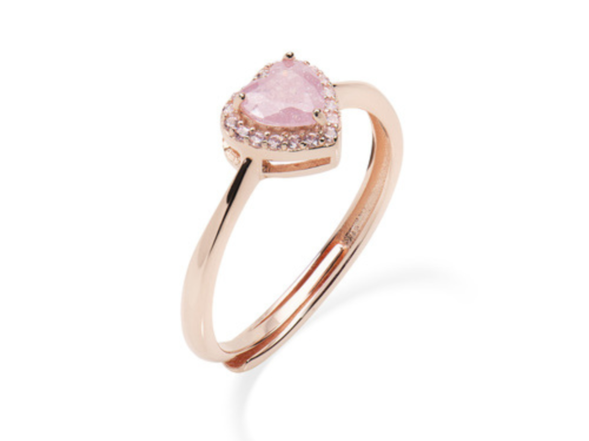 Anello A Forma Di Cuore In Argento Sterling Per Bambine - Foto 11