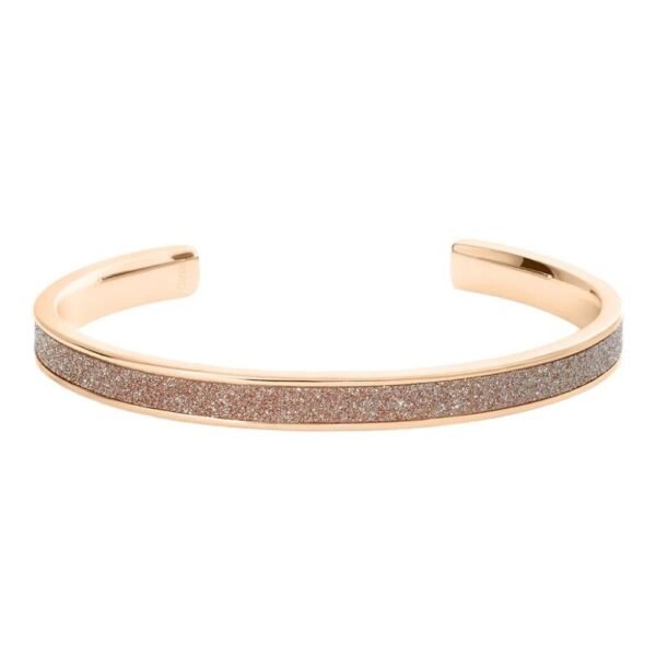 Bracciale Donna Bangle Stroili In Acciaio Dorato E Glitter