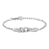 Bracciale Donna Stroili In Acciaio E Cristalli Bianchi Lady Phantasya