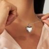 Collana Donna Stroili Con Cuore Bombato In Acciaio Silver Lady Code 2 Verre Gioielli - l'istituzione del gioiello