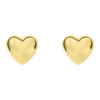 Orecchini Donna Stroili A Cuore Bombato In Acciaio Dorato Lady Code