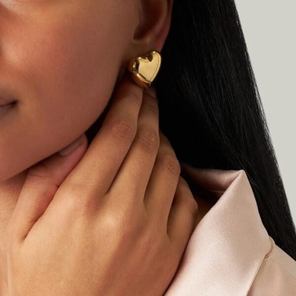 Orecchini Mini cuore 18k - Valentino Di Leonardo