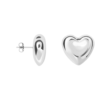 Orecchini Donna Stroili A Cuore Bombato In Acciaio Lady Code 1 Verre Gioielli - l'istituzione del gioiello