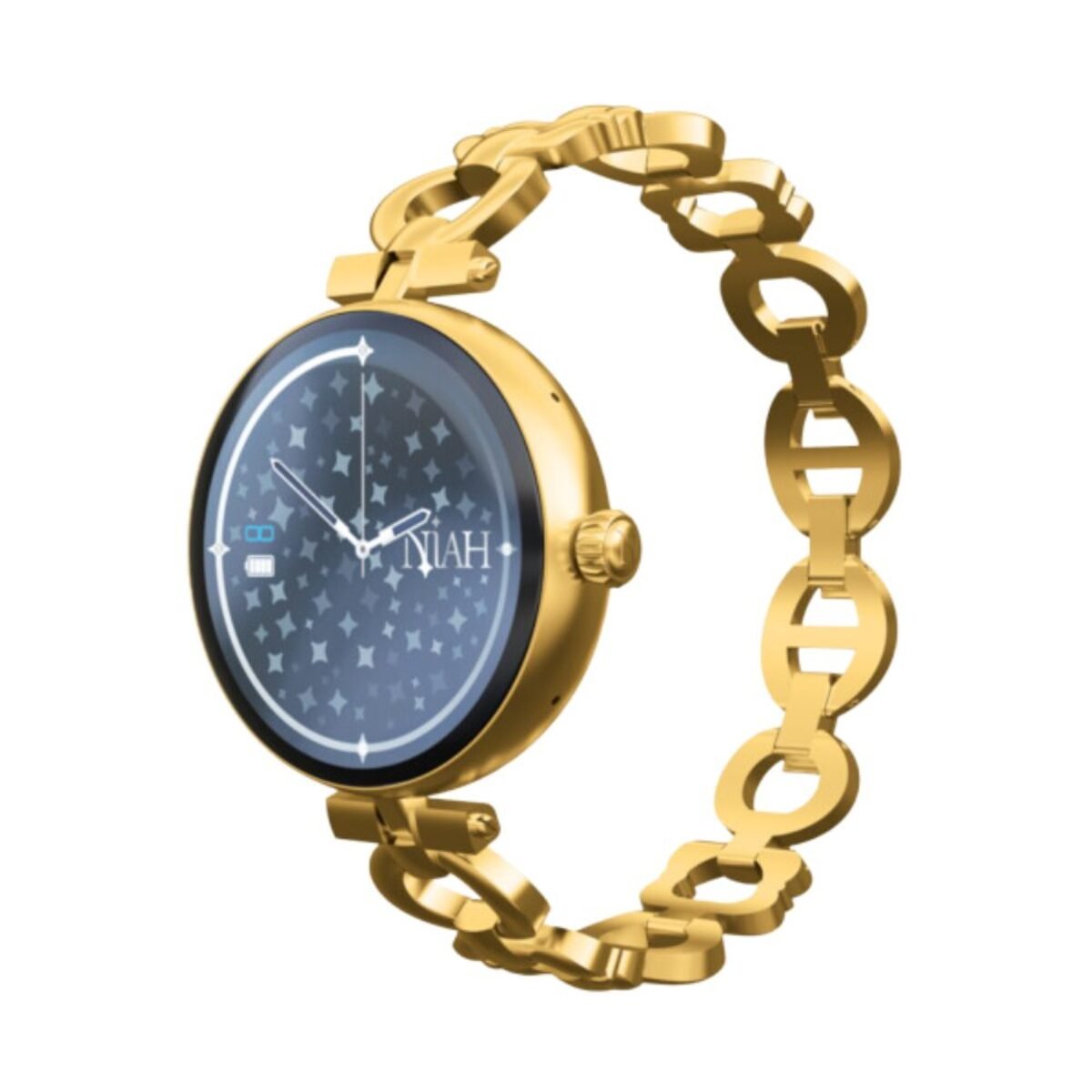 BUREI Orologio Da Donna In Pelle Nera Con Quadrante Luminoso – 35 Mm, Regalo Per Infermiere E Studentesse