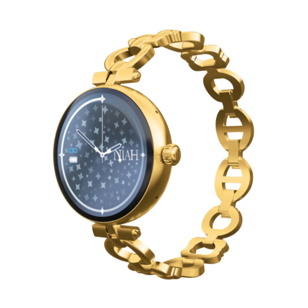 Orologio Donna Smartwatch Niah Lyra In Acciaio Dorato