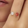 Anello Donna Regolabile Brosway In Argento 925 Con Cubic Zirconia Arancione Baguette E Bianco Quadrato Fancy 6 - Verre Gioielli Anello Donna Regolabile Brosway In Argento 925 Con Cubic Zirconia Arancione Baguette E Bianco Quadrato Fancy 2 Verre Gioielli - l'istituzione del gioiello