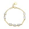 Bracciale Donna Brosway Afiinity In Acciaio Placcato Oro Giallo 14 Kt Con Cubic Zirconia Bianchi Affiinity 2 - Verre Gioielli Bracciale Donna Brosway Afiinity In Acciaio Placcato Oro Giallo 14 Kt Con Cubic Zirconia Bianchi Affiinity