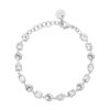 Bracciale Donna Brosway In Acciaio Silver Con Cristalli Bianchi