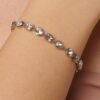 Bracciale Donna Brosway In Acciaio Silver Con Cristalli Bianchi 1 Verre Gioielli - l'istituzione del gioiello