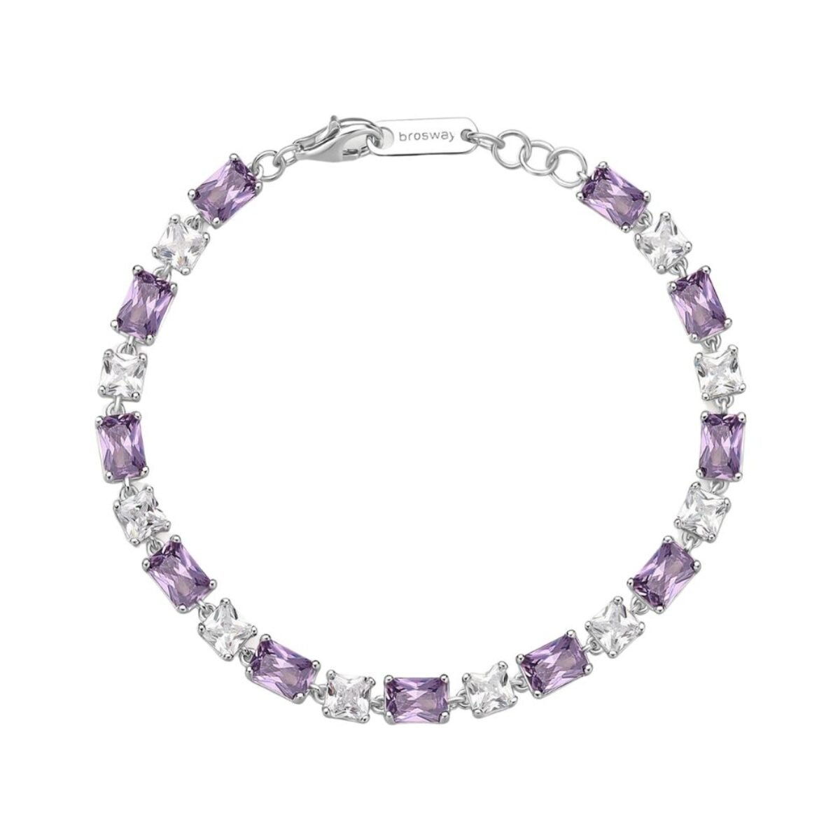 Brosway Bracciale Donna in Argento e Cristalli/cubic Zirconia | Collezione Affinity Argento - G9AF16A