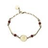 Bracciale Donna Brosway Portafortuna In Acciaio E Pvd Oro Giallo Con Coccinella E Cristalli Bianchi E Rossi 1 - Verre Gioielli Bracciale Donna Brosway Portafortuna In Acciaio E Pvd Oro Giallo Con Coccinella E Cristalli Bianchi E Rossi