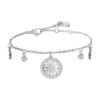 Bracciale Donna Luca Barra In Acciaio Con Albero Della Vita E Zirconi Bianchi