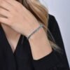 Bracciale Donna Luca Barra In Acciaio E Cristalli Turchesi 5 - Verre Gioielli Bracciale Donna Luca Barra In Acciaio E Cristalli Turchesi 1 Verre Gioielli - l'istituzione del gioiello
