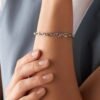Bracciale Donna Stroili A Catena In Acciaio Silver 2 Verre Gioielli - l'istituzione del gioiello