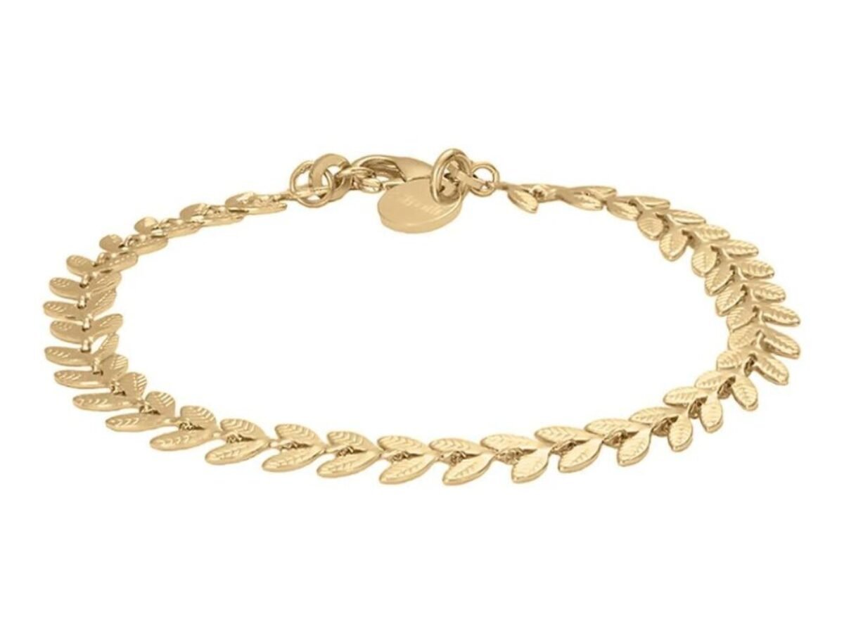 FOCALOOK Bracciale da Donnaa Elastico a Catena Serpente Regolabile in Acciaio Inossidabile Placcato Oro 18K Bracciale Regolabile Donna Oro Grosso Larghezza 20mm Confezione Regalo