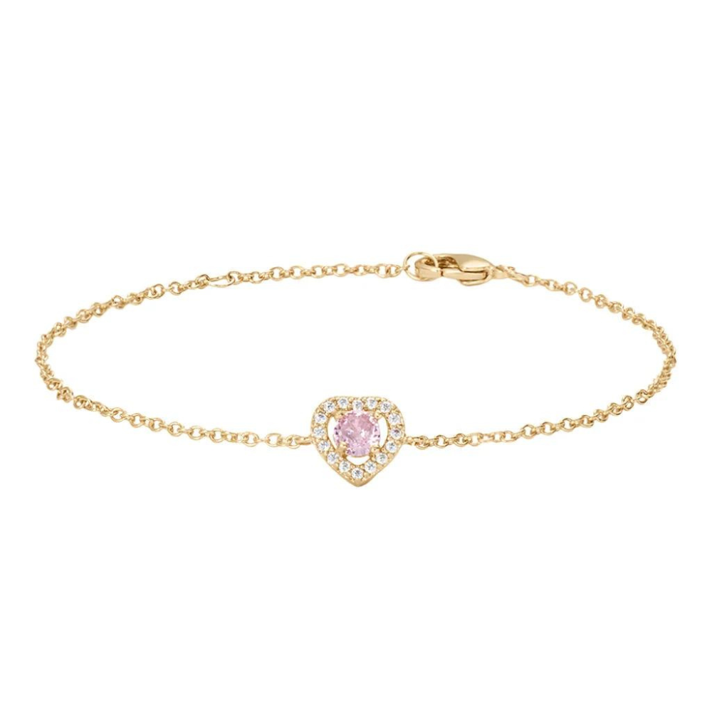 Bracciale Donna Stroili Placcato Oro Giallo 18 Kt Con Cuore E