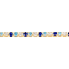 Bracciale Donna Stroili Tennis Con Placcatura Oro Giallo 18 Kt Con Cubic Zirconia Blu Multicolor 5 - Verre Gioielli Bracciale Donna Stroili Tennis Con Placcatura Oro Giallo 18 Kt Con Cubic Zirconia Blu Multicolor 1 Verre Gioielli - l'istituzione del gioiello