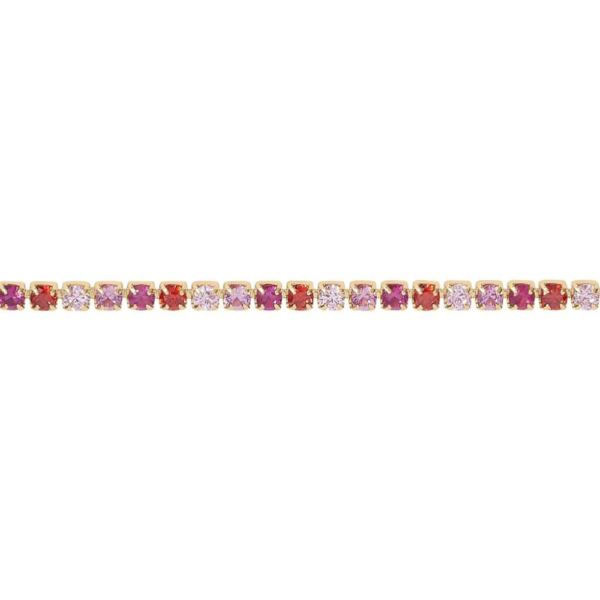 Bracciale Donna Stroili Tennis Con Placcatura Oro Giallo 18 Kt Con Cubic Zirconia Multicolor 1 Verre Gioielli - l'istituzione del gioiello