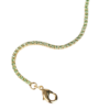 Bracciale Donna Tennis In Acciaio Dorato Con Cristalli Verdi 5 - Verre Gioielli Bracciale Donna Tennis In Acciaio Dorato Con Cristalli Verdi 1 Verre Gioielli - l'istituzione del gioiello