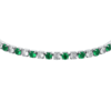Bracciale Donna Tennis Luca Barra In Acciaio Con Pietre Bianche E Verdi 5 - Verre Gioielli Bracciale Donna Tennis Luca Barra In Acciaio Con Pietre Bianche E Verdi 1 Verre Gioielli - l'istituzione del gioiello