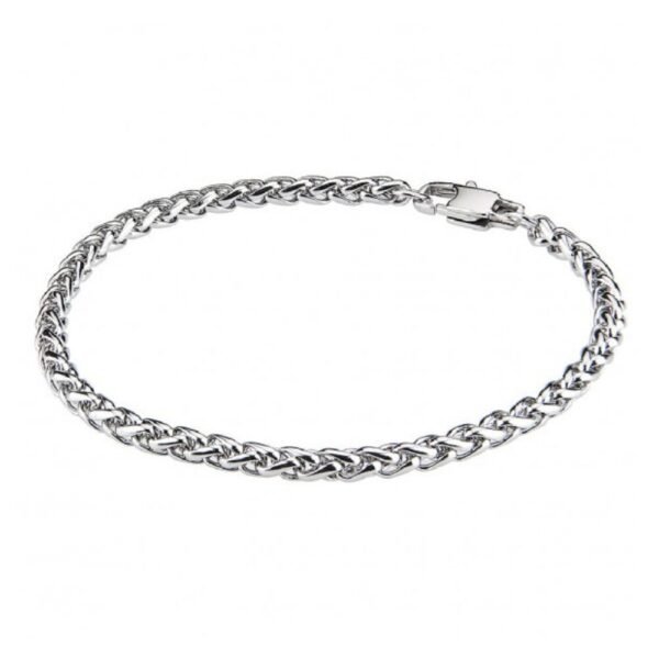 Bracciale Uomo Boccadamo Man In Acciaio Silver