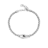 Bracciale Uomo Brosway In Acciaio Con Catena A Spiga Knocker