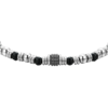 Bracciale Uomo Luca Barra In Acciaio Con Sfere In Agata Nera 6 - Verre Gioielli Bracciale Uomo Luca Barra In Acciaio Con Sfere In Agata Nera 2 Verre Gioielli - l'istituzione del gioiello