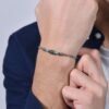 Bracciale Uomo Luca Barra In Acciaio Con Sfere Turchesi 5 - Verre Gioielli Bracciale Uomo Luca Barra In Acciaio Con Sfere Turchesi 1 Verre Gioielli - l'istituzione del gioiello