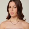 Collana Donna Brosway Girocollo In Acciaio Placcata Oro Giallo 14 Kt E Cristalli Rosa 5 - Verre Gioielli Collana Donna Brosway Girocollo In Acciaio Placcata Oro Giallo 14 Kt E Cristalli Rosa 1 Verre Gioielli - l'istituzione del gioiello