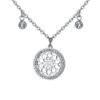Collana Donna Luca Barra In Acciaio Con Fiore Della Vita E Cristalli Bianchi 5 - Verre Gioielli Collana Donna Luca Barra In Acciaio Con Fiore Della Vita E Cristalli Bianchi 1 Verre Gioielli - l'istituzione del gioiello