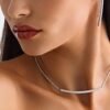 Collana Donna Rosato In Argento 925 Con Centrale Di Zirconi Bianchi 5 - Verre Gioielli Collana Donna Rosato In Argento 925 Con Centrale Di Zirconi Bianchi 1 Verre Gioielli - l'istituzione del gioiello