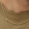 Collana Uomo Brosway In Acciaio Placcato Oro Giallo 14 Kt Con Catena A Spiga Knocker 5 - Verre Gioielli Collana Uomo Brosway In Acciaio Placcato Oro Giallo 14 Kt Con Catena A Spiga Knocker 1 Verre Gioielli - l'istituzione del gioiello