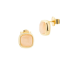 Orecchini Donna Boccadamo In Bronzo Placcato Oro Giallo Con Cristallo Miele