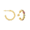 Orecchini Donna Stroili A Cerchio Placcato In Oro Giallo 18 Kt E Cristalli Multicolor 5 - Verre Gioielli Orecchini Donna Stroili A Cerchio Placcato In Oro Giallo 18 Kt E Cristalli Multicolor 1 Verre Gioielli - l'istituzione del gioiello