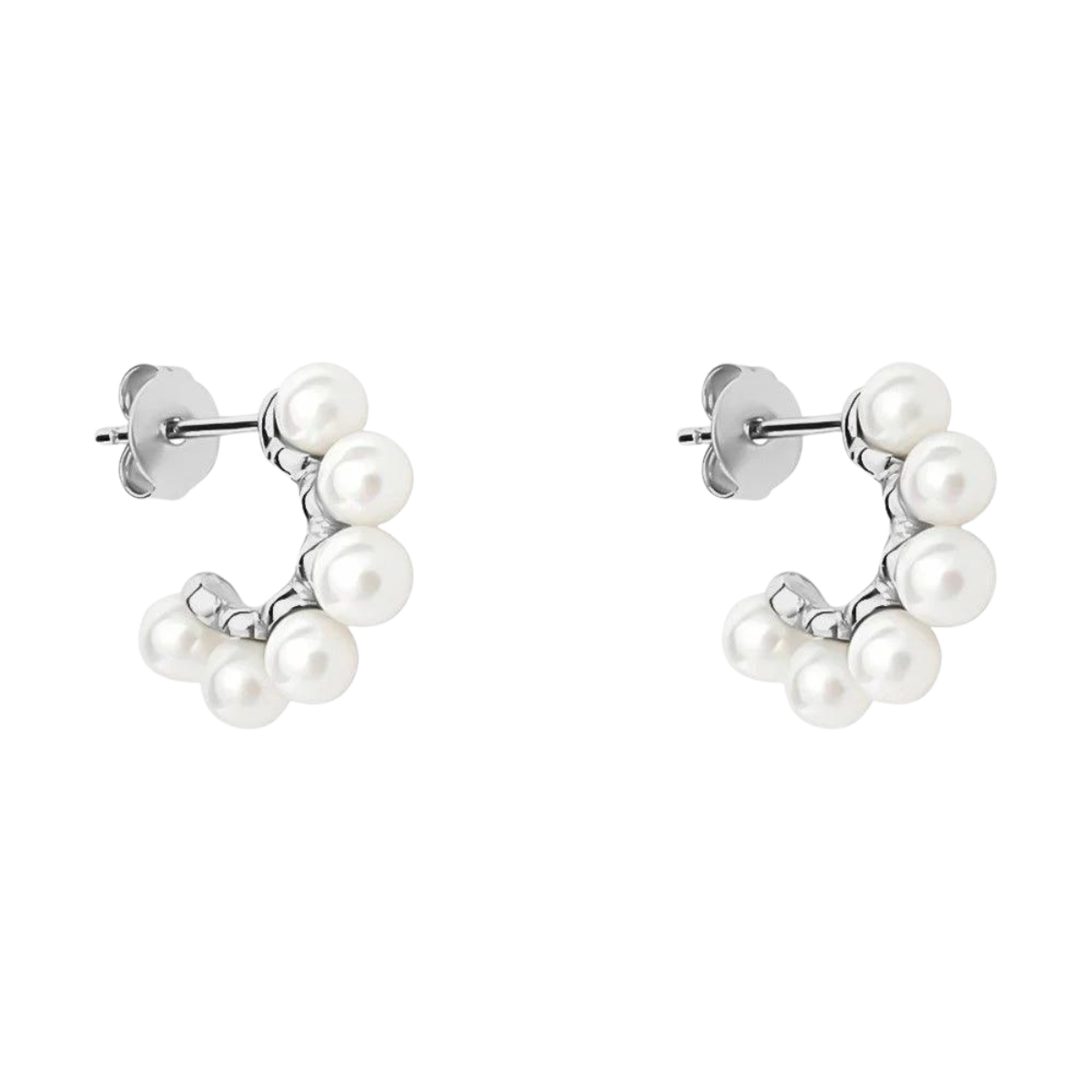 Orecchini Donna SilberDream In Argento 925: A Forma Di Stella Con Zirconi Bianchi, Gioiello Regalo