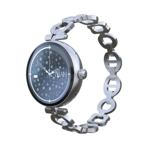 Orologio Donna Smartwatch Niah Lyra In Acciaio Silver