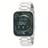 Orologio Smartwatch Unisex Liu Jo Voice Silm In Titanio E Acciaio Silver