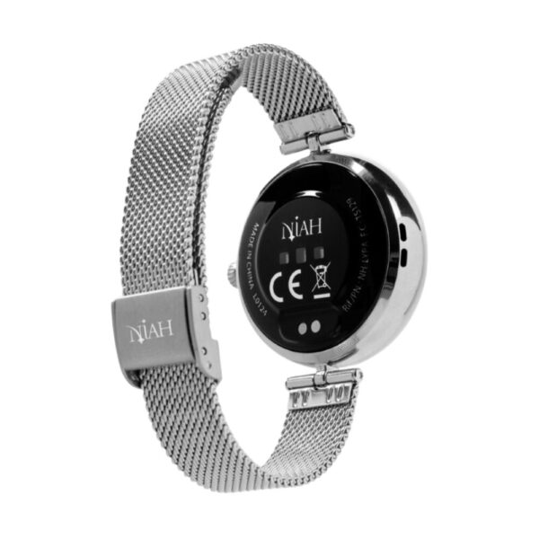 Orologio Donna Smartwatch Niah Lyra In Acciaio Silver 2 Verre Gioielli - l'istituzione del gioiello