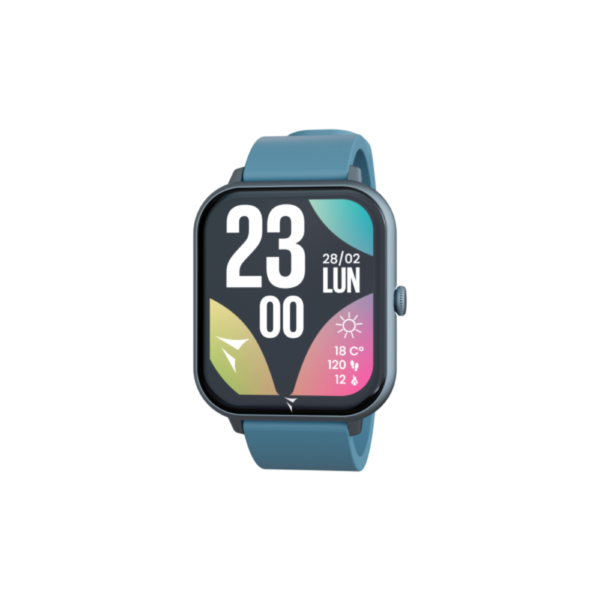 Smartwatch Techmade Glow Unisex In Silicone Blu Scuro